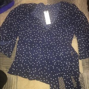 Bb Dakota spot me blouse